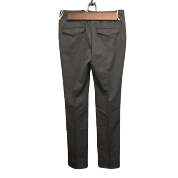 Marni - Women's Wool Twill Charcoal Trousers with Belt Loop - Size 42 - Picture 11 of 11